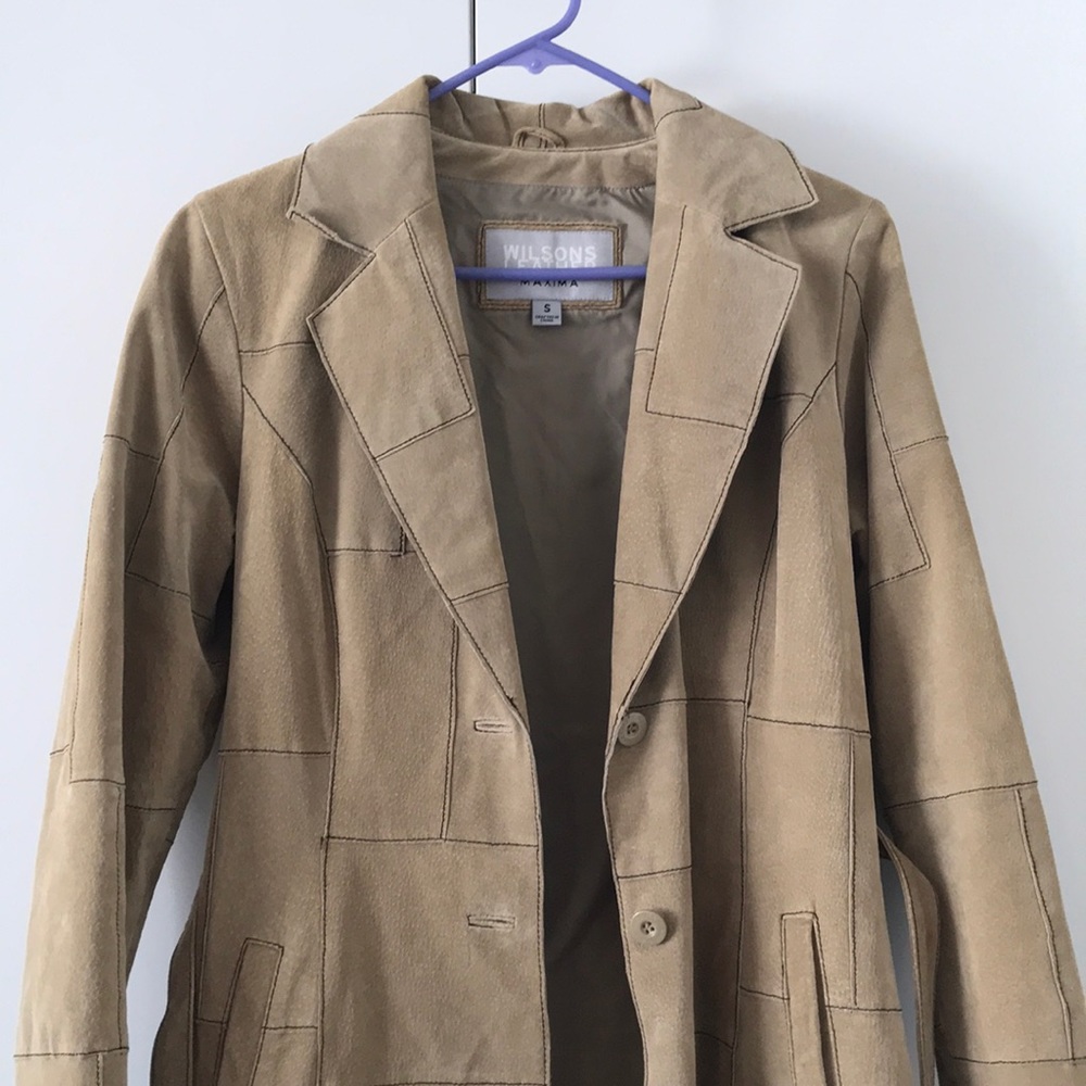 Wilsons Leather, Mid Length Suede 🧥 - Picture 2 of 8